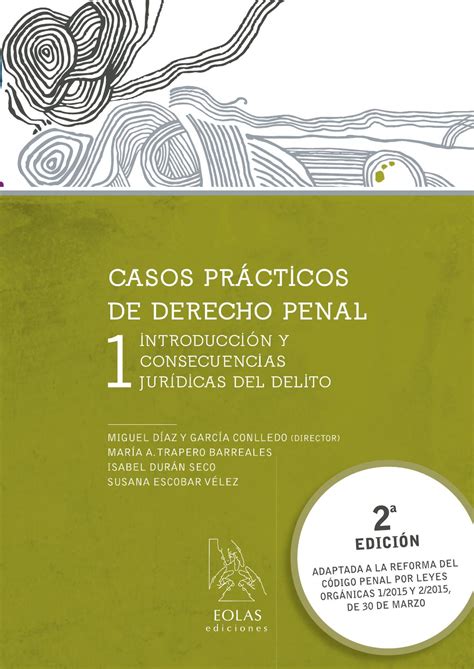 Casos PrÁcticos De Derecho Penal 1 IntroducciÓn Y Consecuencias JurÍdicas Del Delito 2ª