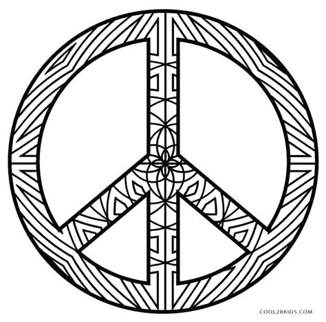 Free Printable Peace Coloring Pages