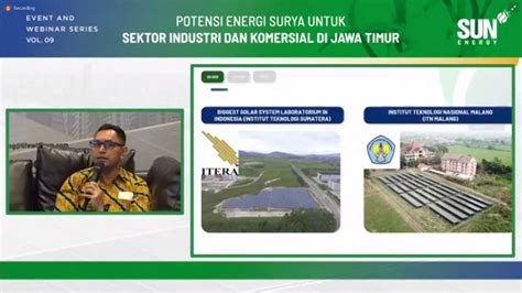 Itn Malang Dukung Percepatan Pembangunan Ebt Dengan Membangun Plts