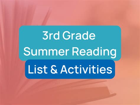 3rd Grade Summer Reading List Teaching Resource Collection