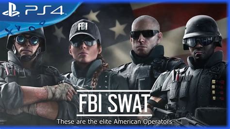 Tom Clancy's Rainbow Six Siege - The FBI-SWAT Gameplay Trailer [1080p ...