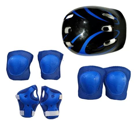 Kit Proteção Infantil Capacete Joelheira Cotoveleira MercadoLivre