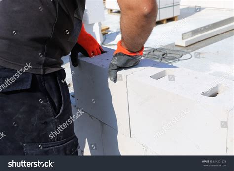 Bricklaying House Construction Site Stock Photo Shutterstock