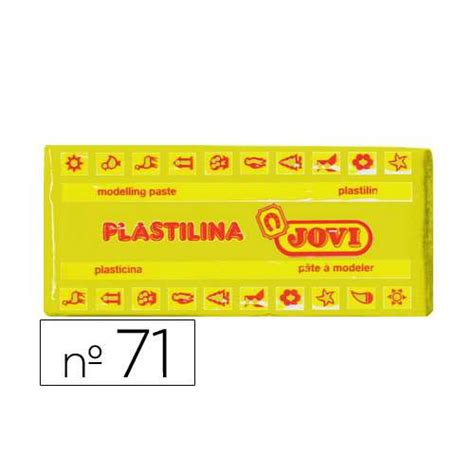 Plastilina Jovi Color Amarillo Oscuro Mediano 150 Gr Didaplay