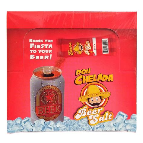 Amazon Don Chelada Beer Salt Spicy G Packet Ct Box Grocery