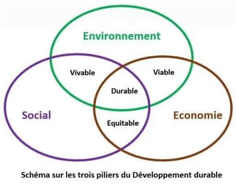 Quels sont les piliers du Développement durable