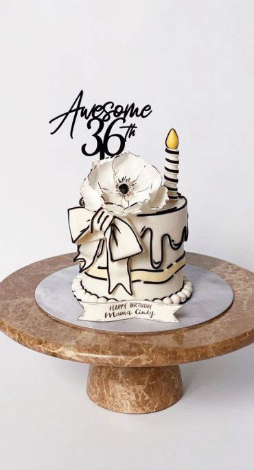 Cute Comic Cake Ideas For Any Occasion Awesome Th Birthday