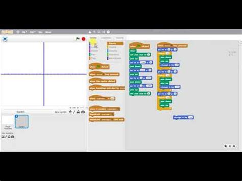 Скретч 2 - (Урок 5) Рисование, примитивы, система координат - YouTube