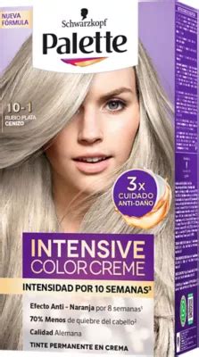 Tinte Palette Intensive Color Creme 10 1 Rubio Plata Cenizo