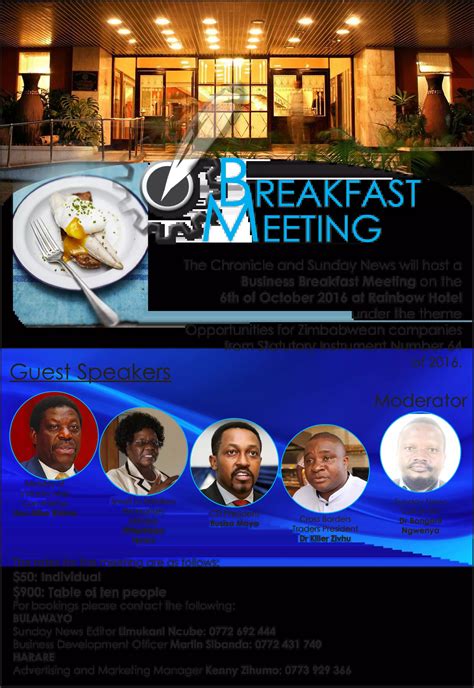 Breakfast Meeting House Ad Pdf
