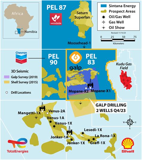 Sintana Energy Inc Provides Update On PELs 83 90 Galp Spuds