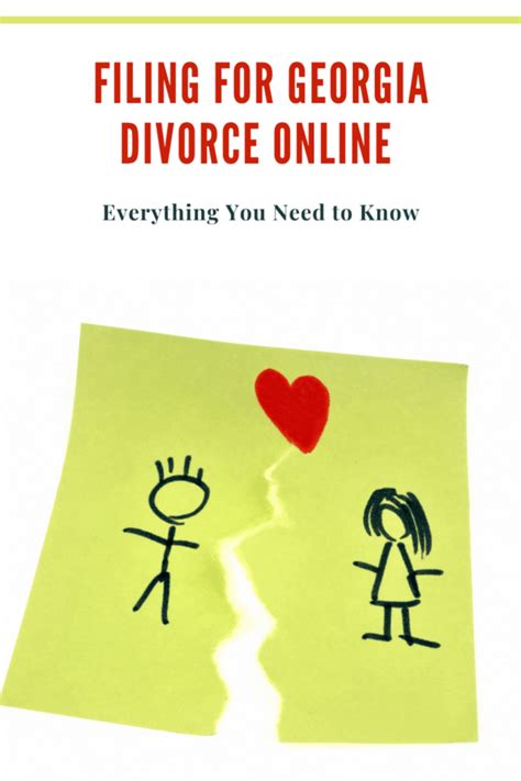 Filing For Georgia Divorce Online Everything You Need To Know