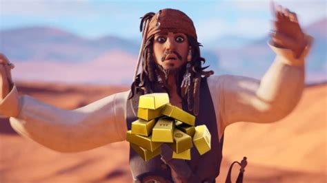 Comment Piller Des Lingots D Or Dans Fortnite X Pirates Des Cara Bes