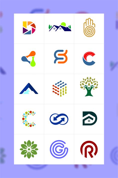 Download Logofolio1 16 Set Logo Template Шаблон логотипа на тему графика