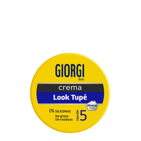 Crema para tu pelo Look tupé con volumen resistente Giorgi Line