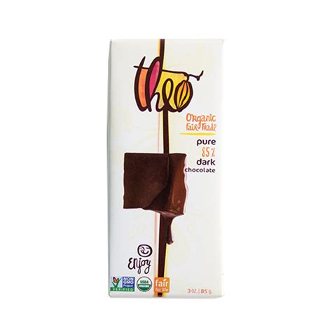 Theo 85 Dark Chocolate Love The Edit