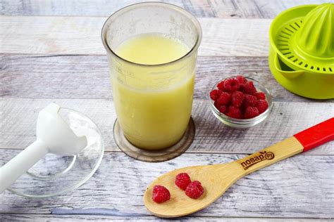 Напиток из дыни и малины - пошаговый рецепт с фото на Повар.ру