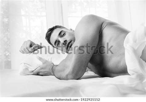 Sexy Hairy Naked Muscular Man Sixpack Stock Photo Shutterstock