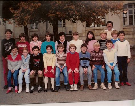 Photo De Classe Cm2 1982 1983 De 1982 Ecole Saint Vincent Ardentes