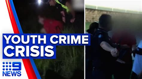 Queenslands Youth Crime Crisis Caught On Camera 9 News Australia