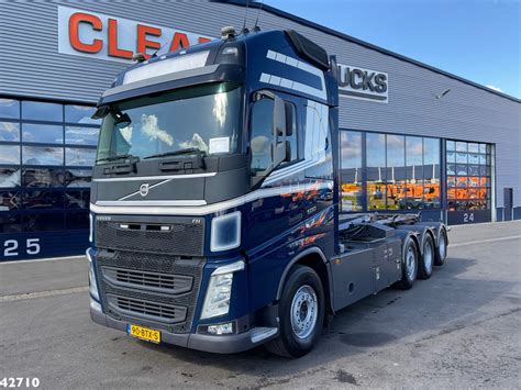 Volvo FH 500 8x2 Tridem Euro 6 Palfinger 26 Ton Haakarmsysteem Lastbil