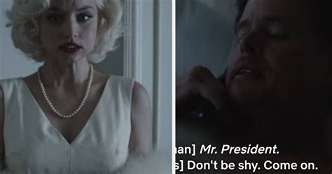 Blonde Marilyn Monroe Jfk Scene Backlash