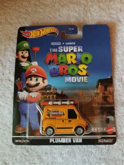 Hot Wheels Premium Super Mario Bros Movie Plumber Van