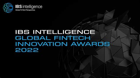 IBS Intelligence Global FinTech Innovation Awards 2022 YouTube