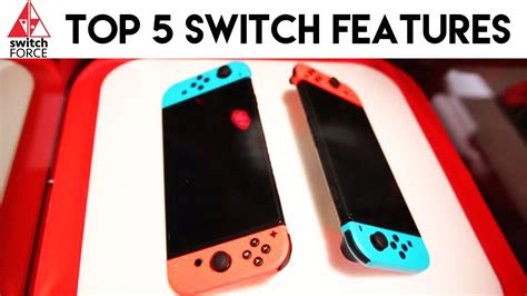 TOP 5 NINTENDO SWITCH FEATURES YouTube