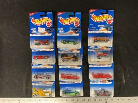 First Edition Hot Wheels Cars Set Of Legacy Auction Company