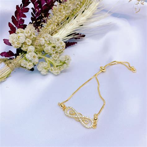 Jual Gelang Serut Wanita Fashion Korean Gold K Motif Simple Dan