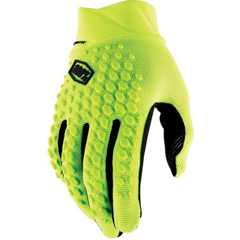 Mtb Gloves Geomatic Fluo Yellow Maciag Offroad