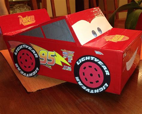 Lightning Mcqueen Cardboard Box Hot Sale My