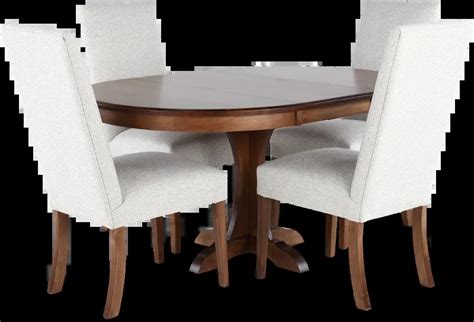 Mary Brown And Beige 5 Piece Dining Set Rc Willey