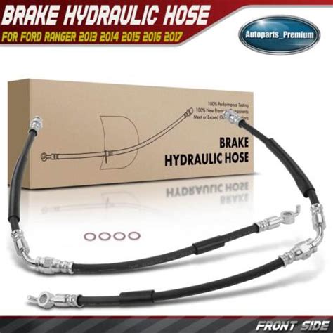 X Front Left Right Brake Hydraulic Hose For Ford Ranger L