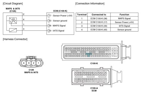 Hyundai Ioniq Intake Air Temperature Sensor IATS Schematic