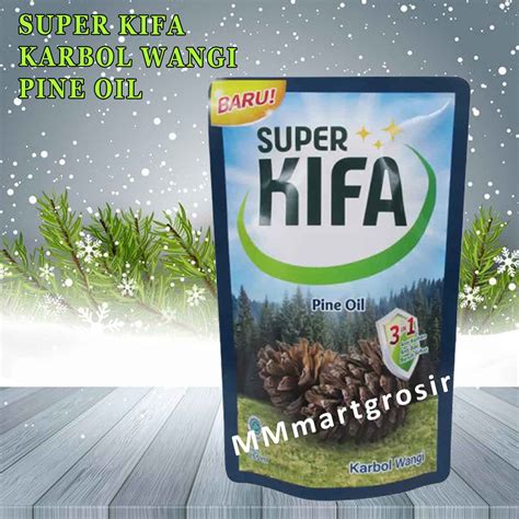 Jual Super Kifa Karbol Wangi Pine Oil 755ml Shopee Indonesia