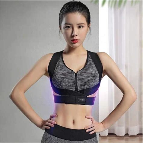 Correcteur De Posture Réglable Corset Dos Brace Ceinture Soutien