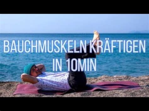 Bauchmuskeln stärken in 10 Minuten YouTube