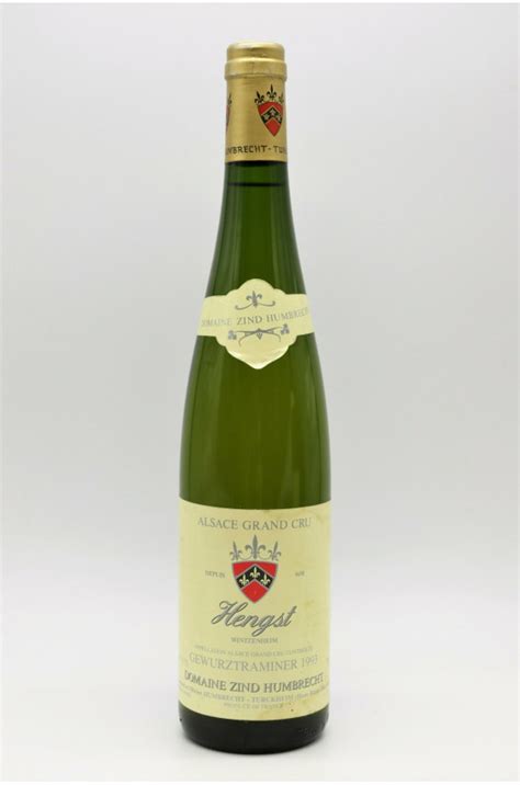 Zind Humbrecht Alsace Grand Cru Gewurztraminer Hengst Vins