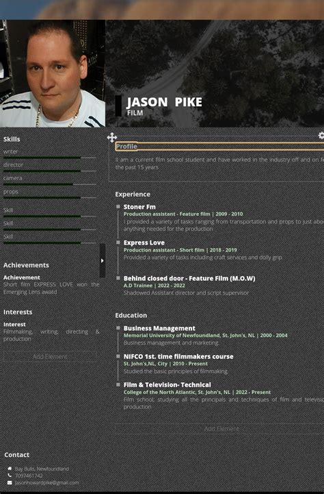 Jason Pike Reelworld Member Canadian Black Indigenous And People