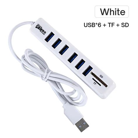 M Usb Deconcentrator Line Hub Combo Hub Tfsd Card Reader Plus