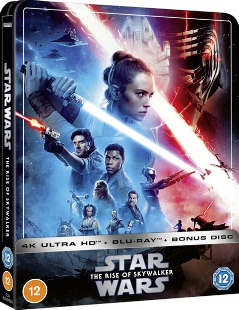 Star Wars Episode Ix The Rise Of Skywalker 4k Blu Ray Zavvi Exclusive Steelbook United