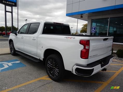 2019 Summit White Chevrolet Silverado 1500 Rst Crew Cab 4wd 129876879