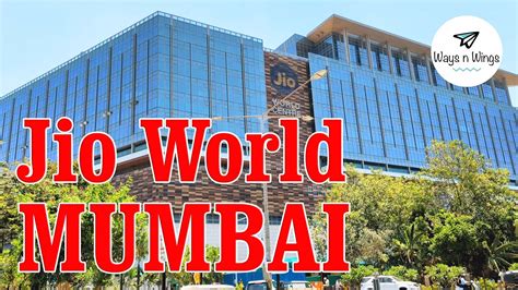 Mumbai Jio World Centre Nita Mukesh Ambani Cultural Centre Jio