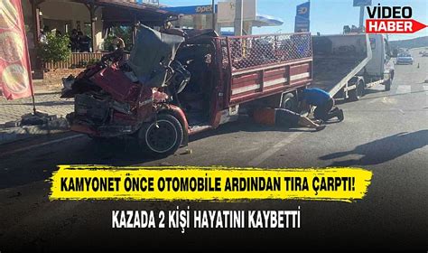 Kamyonet Nce Otomobile Ard Ndan T Ra Arpt L Asay Afyon