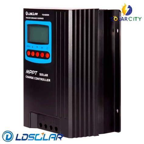 Controlador Mppt Ldsolar V A V Lcd C Usb Solar City Per