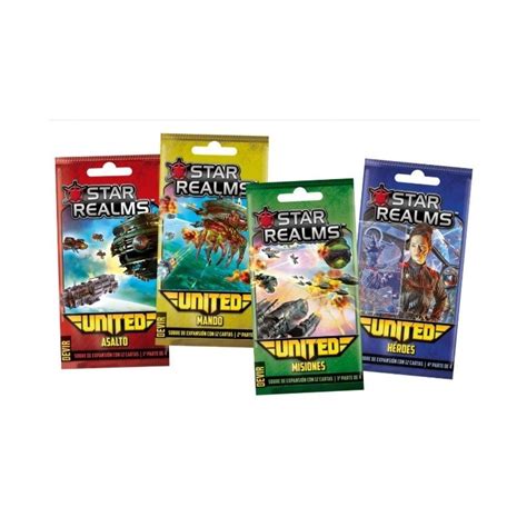 Comprar Star Realms United Mando Expansion Juego De Cartas