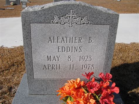 Maude Aleather Boatwright Eddins 1923 1978 Mémorial Find a Grave