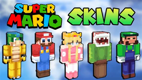 The Coolest Super Mario Skins For Minecraft In 2023 9minecraftnet